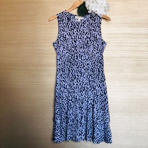 Michael Kors Blue Spotted Dress